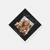 Ze deed het minimalistische foto Afstudeerder part Servet (Hoek)