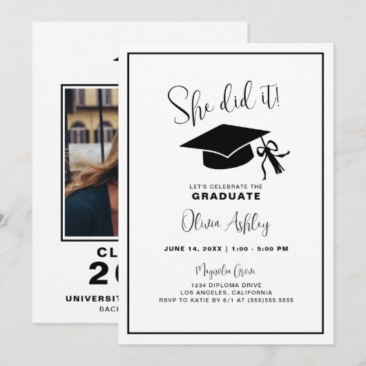 Ze deed het op uitnodiging van Photo Afstuderen (Voorkant / Achterkant)