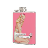 Ze denken dat ik gek ben, ik ben grappig heupfles (Links)