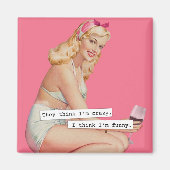 Ze denken dat ik gek ben, ik ben grappig magneet (Voorkant)