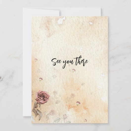 Ze denkt dat ze Afstuderen kan Kaart (Achterkant)