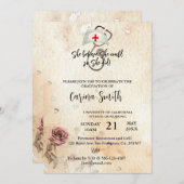 Ze denkt dat ze Afstuderen kan Kaart (Voorkant / Achterkant)