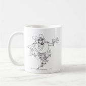 Ze-Devil Black en White Koffiemok (Links)