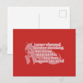 Ze-Devil briefkaart (Voorkant / Achterkant)