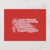Ze-Devil briefkaart (Voorkant)