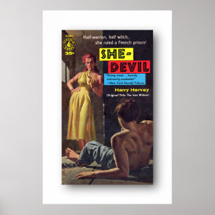 Ze-Devil van Harry Hervey Poster