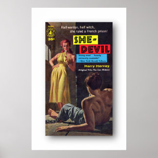 Ze-Devil van Harry Hervey Poster