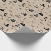 Ze die naar het Zee gaan in schepen Cadeaupapier (Hoek)