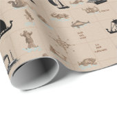 Ze die naar het Zee gaan in schepen Cadeaupapier (Rol Hoek)