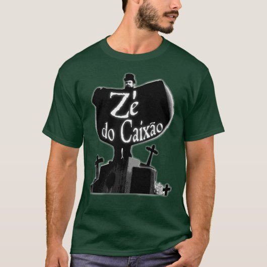 Ze do Caixao Coffin Joe Tribute T-shirt (Voorkant)