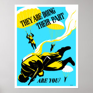 Ze doen hun deel, toch? — WW2 Poster