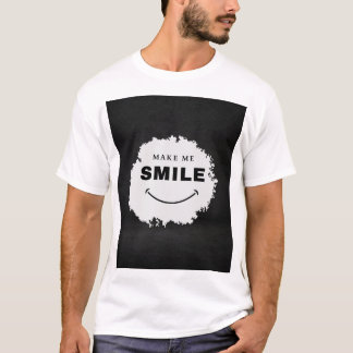 Ze doen me glimlachen naar het ontwerp van het shi t-shirt