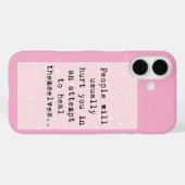 Ze doen pijn aan Case-Mate iPhone case (Achterkant (horizontaal))