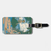 Ze dragen "Em Hoger in Hawaï Bagagelabel (Voorkant horizontaal)