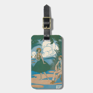 Ze dragen "Em Hoger in Hawaï Bagagelabel