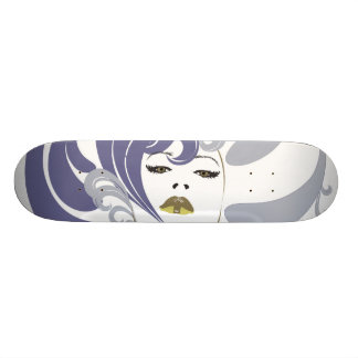 ze droomt in kleur skateboard