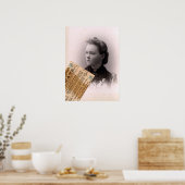 Ze droomt van een andere keer poster (Keuken)