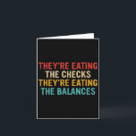 Ze eten de cheques Ze eten het saldo Kaart<br><div class="desc">Ze eten de cheques Ze eten de saldi</div>