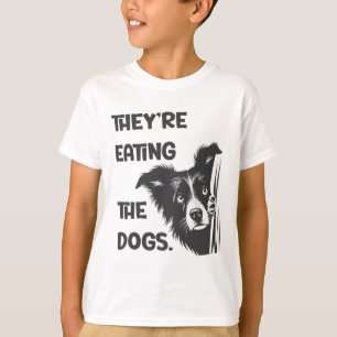 Ze eten de honden Amerikaanse verkiezing Trump 202 T-shirt