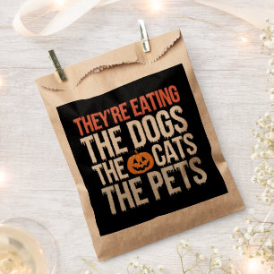 Ze Eten De Honden De Katten De Huisdieren Hallowee Bedankzakje