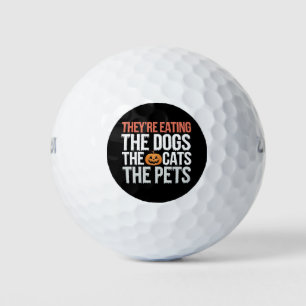 Ze Eten De Honden De Katten De Huisdieren Hallowee Golfballen