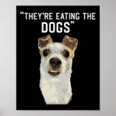 Ze eten de honden De katten De huisdieren Trump 20 Poster (Voorkant)