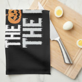 Ze eten de honden, de katten en de huisdieren Hall Theedoek (Quarter Fold)