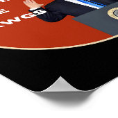 Ze eten de honden die Dawgs op Trump stemmen Poster (Hoek)