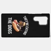 Ze eten de honden Donald Trump Debat 2024 Samsung Galaxy Hoesje (Achterkant horizontaal)