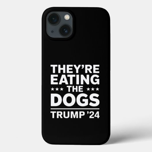 Ze eten de honden Funny Debate Trump citaat Case-Mate iPhone Case (Achterkant)