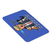 Ze eten de honden Grappig Trump Kamala 2024 Magneet (Rechterzijde)