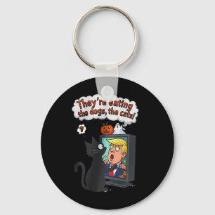 Ze eten de honden op1 sleutelhanger