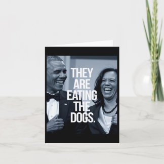 Ze eten de honden op kaart