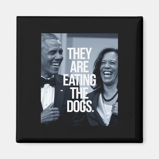 Ze eten de honden op magneet (Voorkant)