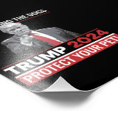 Ze eten de honden Trump 2024 debat Foto Afdruk (Hoek)