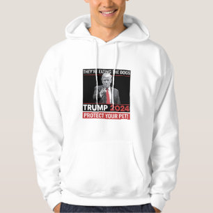 Ze eten de honden Trump 2024 debat Hoodie