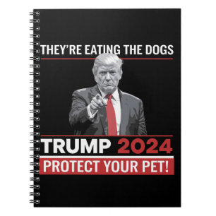 Ze eten de honden Trump 2024 debat Notitieboek