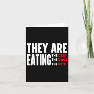 Ze Eten De Honden - Ze Eten De Katten Kaart