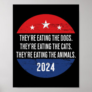 Ze Eten De Honden Ze Eten De Katten Tr Poster
