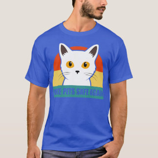 ze eten de huisdieren maak huisdieren weer veilig t-shirt