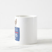 Ze eten de huisdieren - Vote Harris Walz Koffiemok (Center)