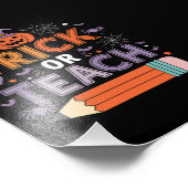 Ze eten Halloween honden, katten en huisdieren Foto Afdruk (Hoek)