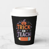 Ze eten Halloween honden, katten en huisdieren Papieren Bekers (Voorkant)