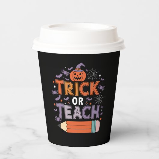 Ze eten Halloween honden, katten en huisdieren Papieren Bekers (Voorkant)