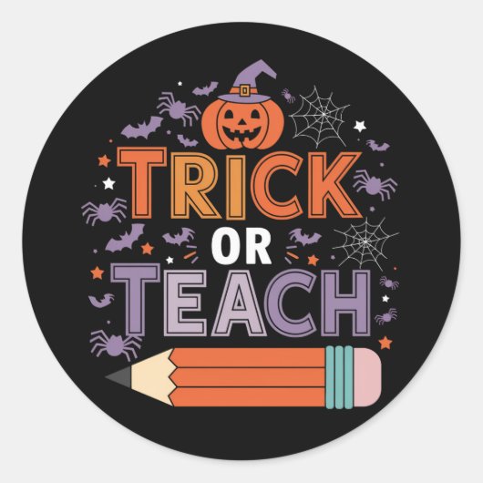 Ze eten Halloween honden, katten en huisdieren Ronde Sticker (Voorkant)