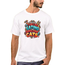 Ze eten het shirt van de honden en katten