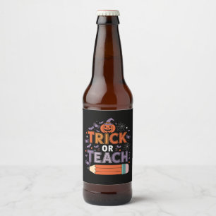Ze Eten Honden En Katten En Huisdieren Halloween Bier Etiket