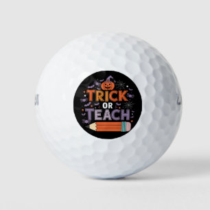 Ze eten honden en katten en huisdieren Halloween Golfballen