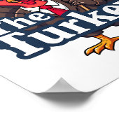 Ze eten kalkoenen Grappig Maak Thanksgiving Gr Poster (Hoek)