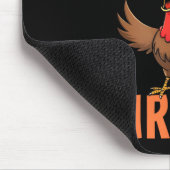 Ze eten Turkije grappig Donald Trump Thanksgiving Muismat (Hoek)